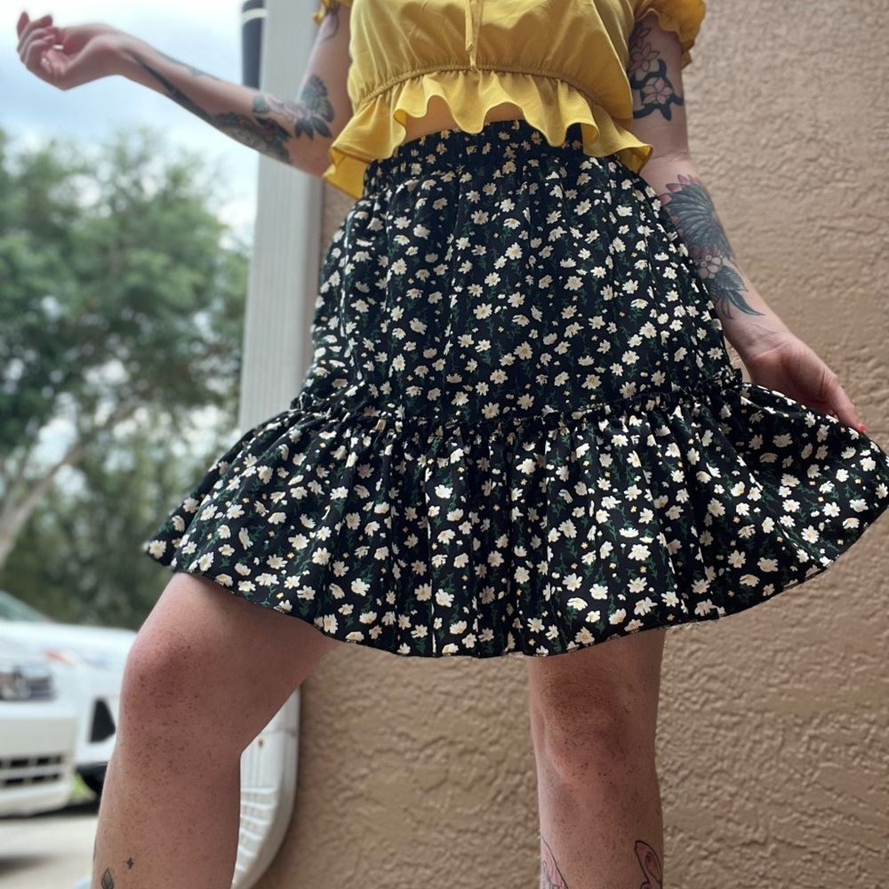 Floral skirt